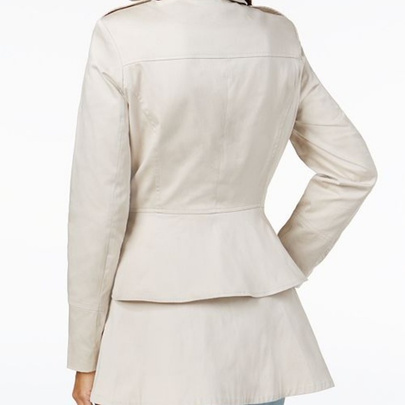 Maison Jules Peplum-Detail Trench Coat - Picture 3 of 3